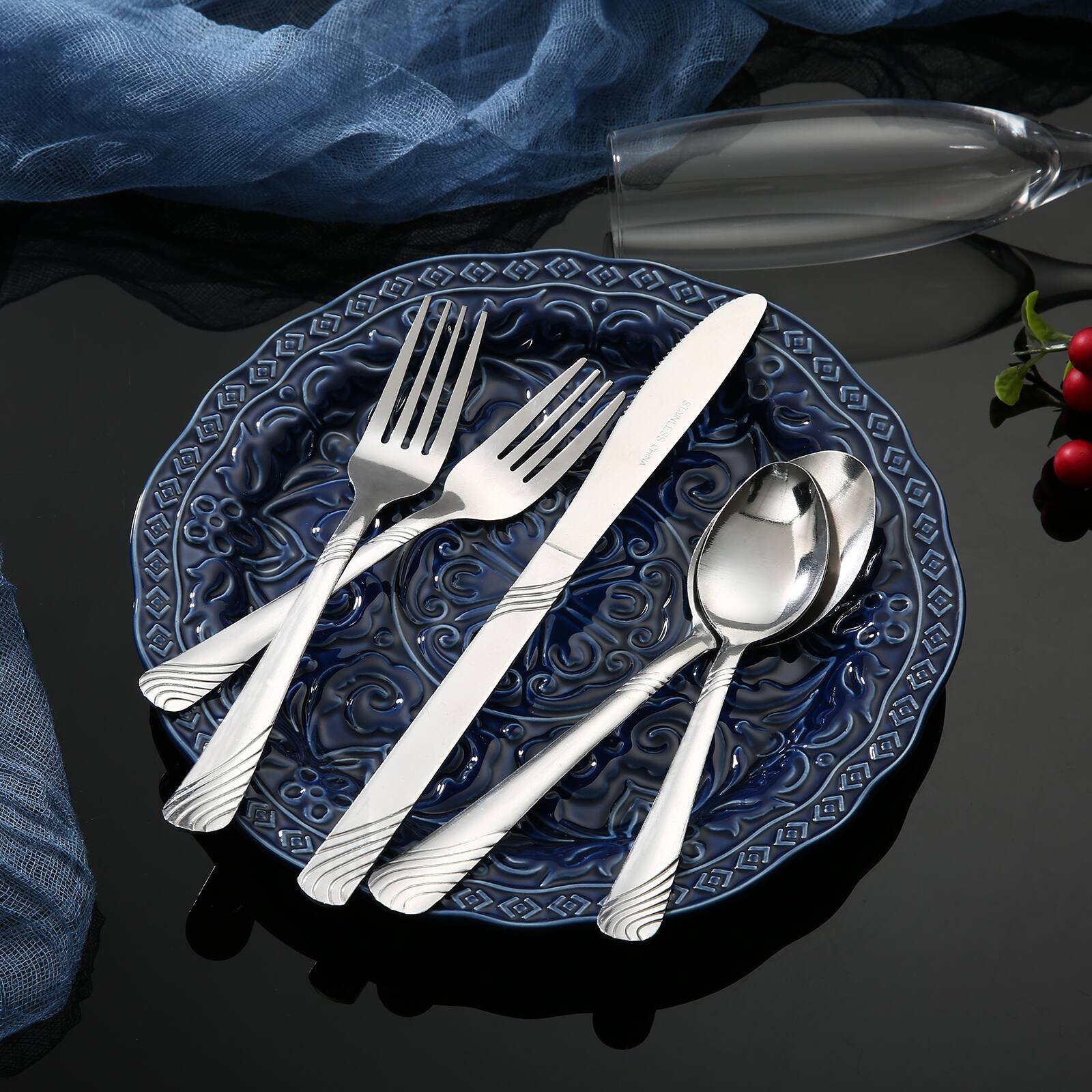 STAINLESS CHINA