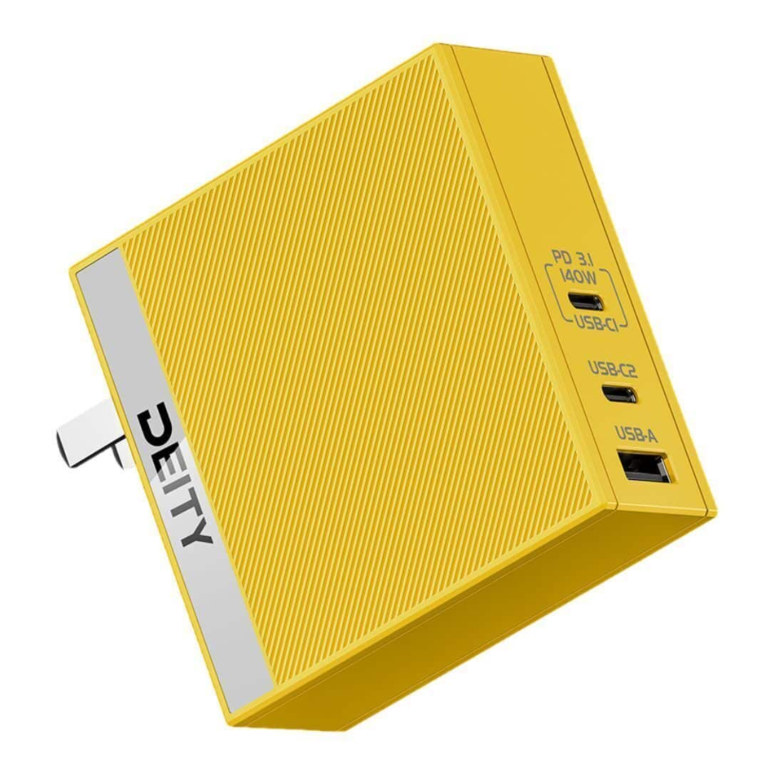 Deity - 140 Watt GaN Pro USB-C Power Adapter