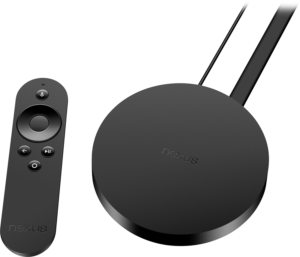 Best Buy: Google Nexus Player Streaming Media Console Black TV500I
