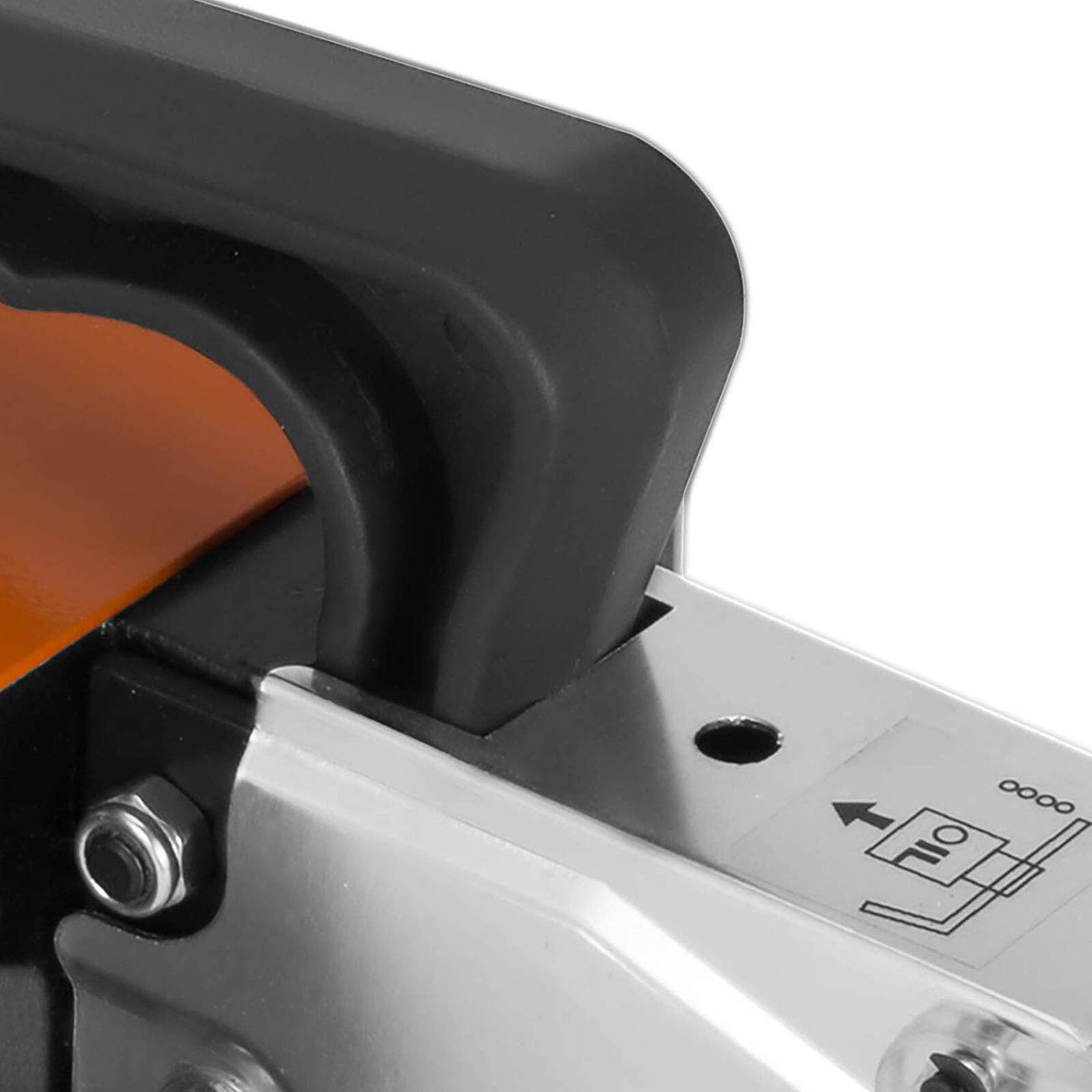 Alt View 5. VEVOR - Pneumatic Crimping Tool Am-10, Air Powered Wire Terminal Crimping Machine Crimping Up To 16mm2, Pneumatic Crimper Plier - Orange.