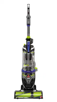 BISSELL - Pet Hair Eraser Turbo Rewind Upright Vacuum - Cobalt Blue and Electric Green