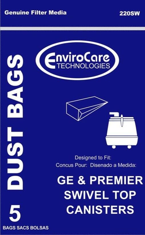 EnviroCare - 50 Pack Vacuum Bags – Part 220SW