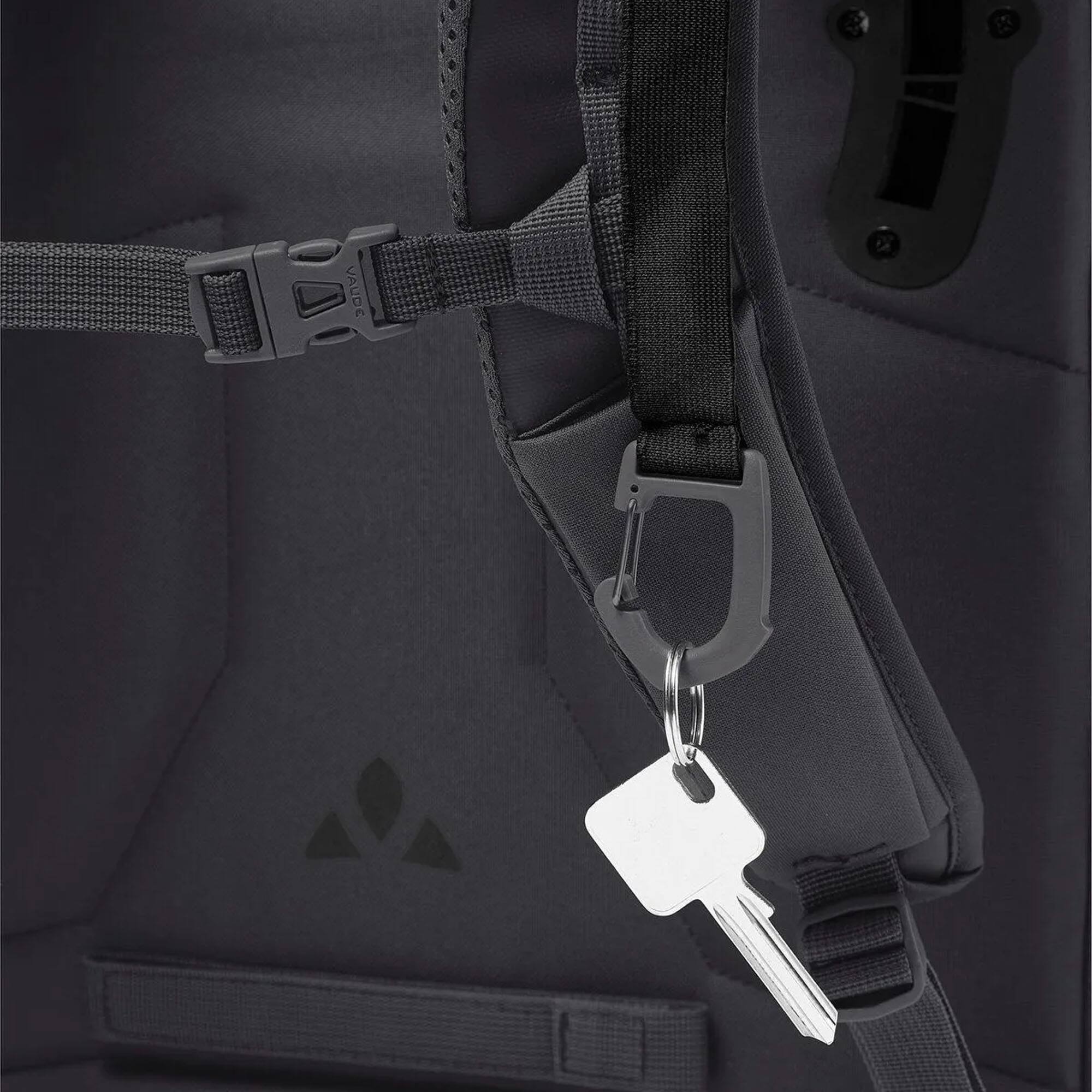 Alt View 6. VAUDE - Vaude Mineo Transformer 20  Backpack/Bike Bag - Black - Black.