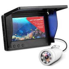 PYLE 4.3" TFT DISPLAY camera cable 15 meter Vision with 12 Night Infrared LED's for up to 8 hours in wet conditions