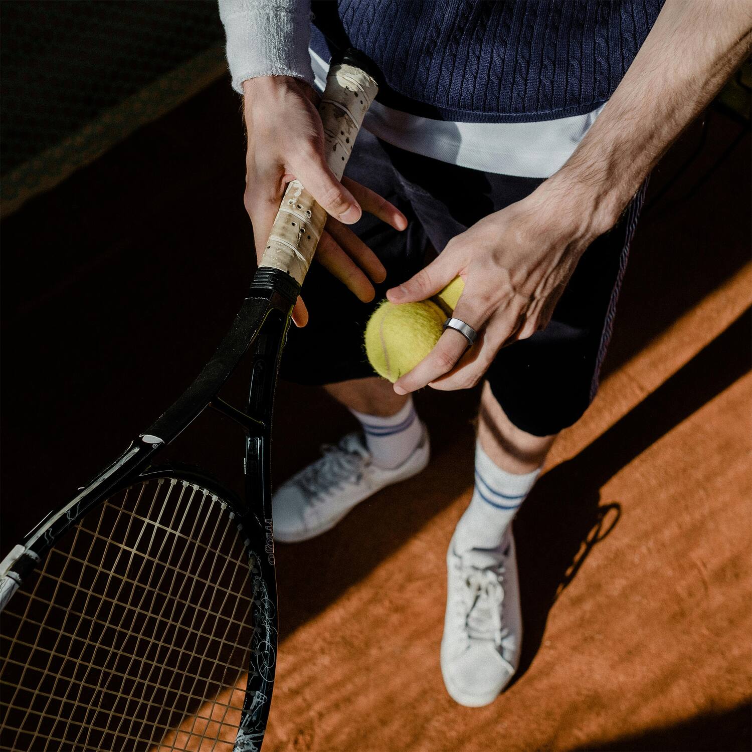 Alt View 2. RINGCONN - Gen 2 Ultra-Thin Smart Ring, Sleep Apnea Monitoring, Health Tracking, Size 9 - Future Silver.