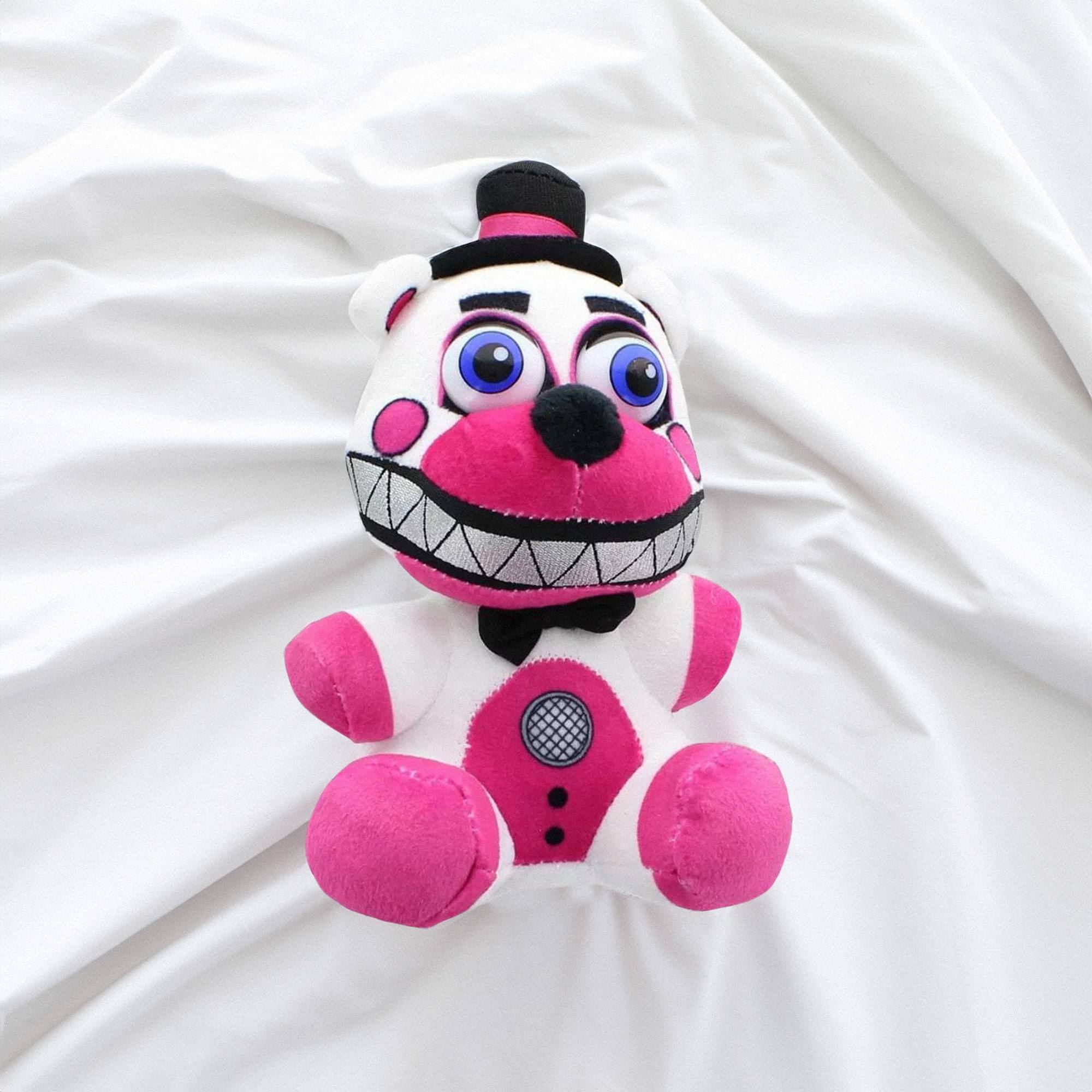 Alt View 10. Chucks Toys - Five Nights at Freddy's Sister Location 6.5" Plush: Funtime Freddy - Pink.