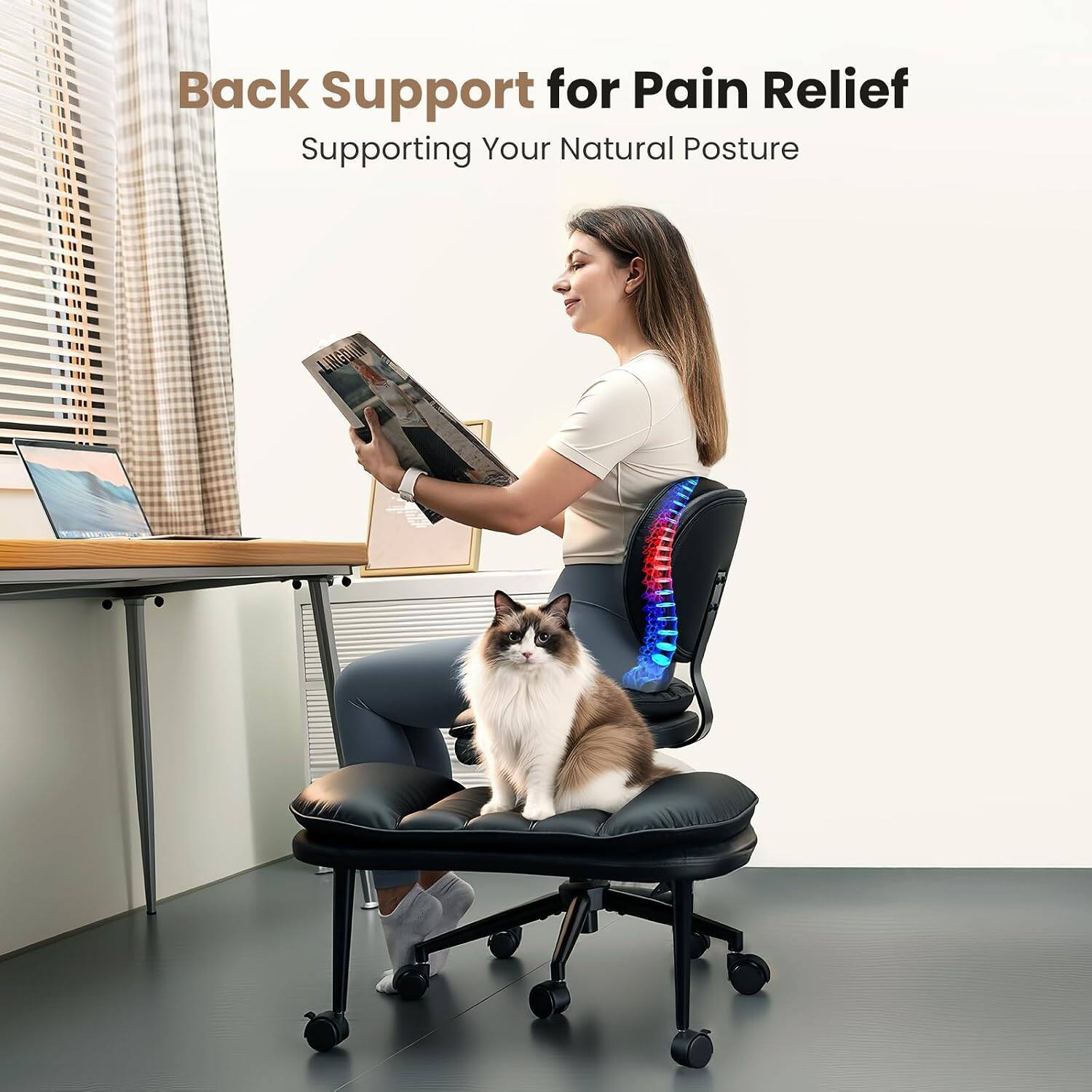 Back Support for Pain Relief  
Supporting Your Natural Posture
