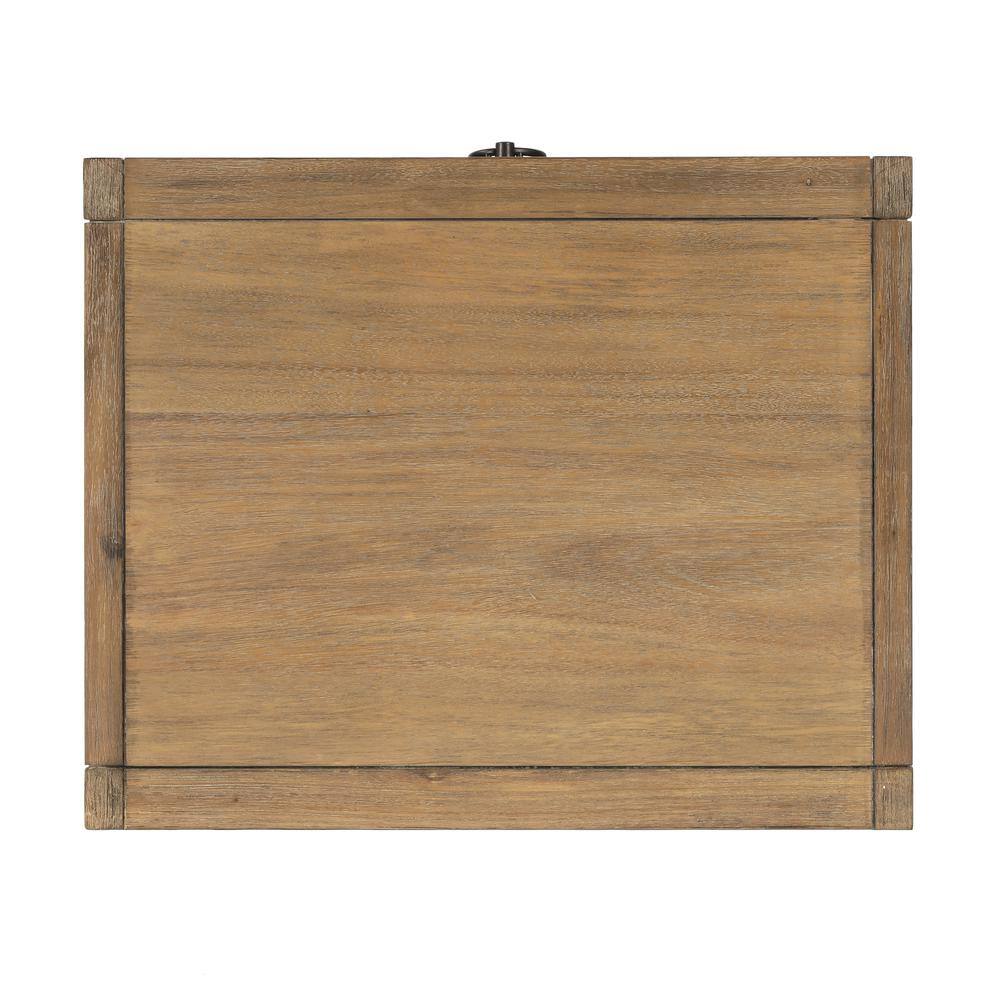 Left. Butler Specialty - Lark Natural Wood End Table - Light Brown.