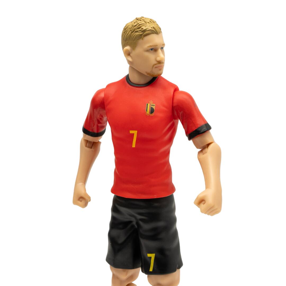 Alt View 3. Banbo Toys - Banbo Toys SOCKERS 2026 Belgium National Team De Bruyne 8" Collectible Soccer Action Figure.