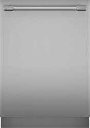 Thermador - Sapphire 24" Top Control Smart Built-In Tub Dishwasher with 3rd Rack and Professional Handle, 44 dBA - Stainless Steel - Front_Zoom