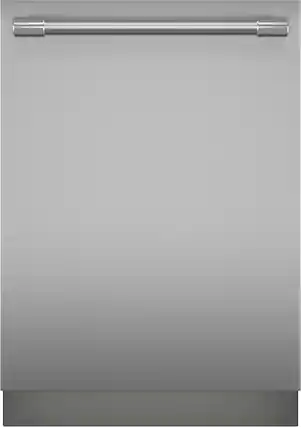 Front. Thermador - Sapphire 24" Top Control Smart Built-In Stainless Steel Tub Dishwasher with 3rd Rack and Professional Handle, 44 dBA - Stainless Steel.