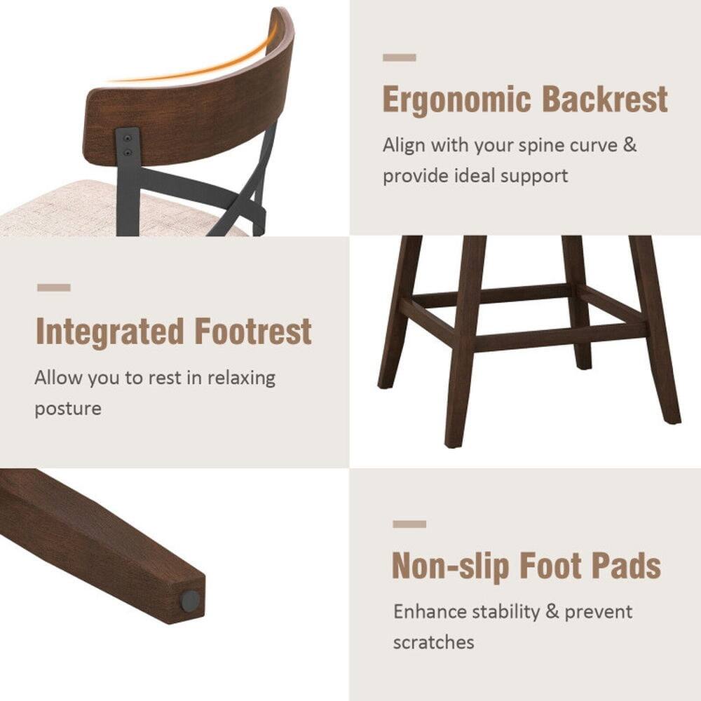 - **Ergonomic Backrest**
  - Align with your spine curve & provide ideal support

- **Integrated Footrest**
  - Allow you to rest in relaxing posture

- **Non-slip Foot Pads**
  - Enhance stability & prevent scratches