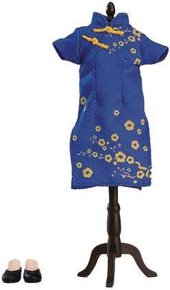 Good Smile Company - Nendoroid Doll Outfit Set - Chinese Dress Blue Version - Collectibles - Multicolor