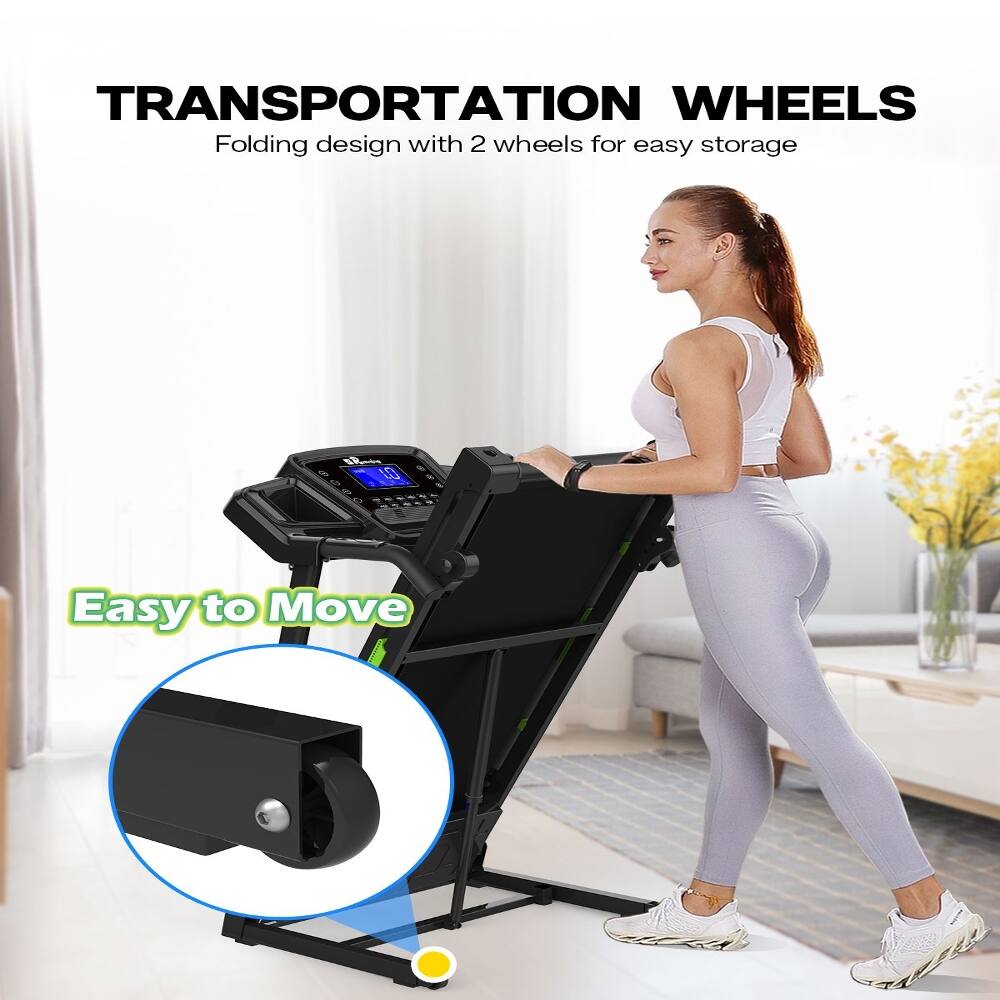 TRANSPORTATION WHEELS  
Folding design with 2 wheels for easy storage  
Easy to Move