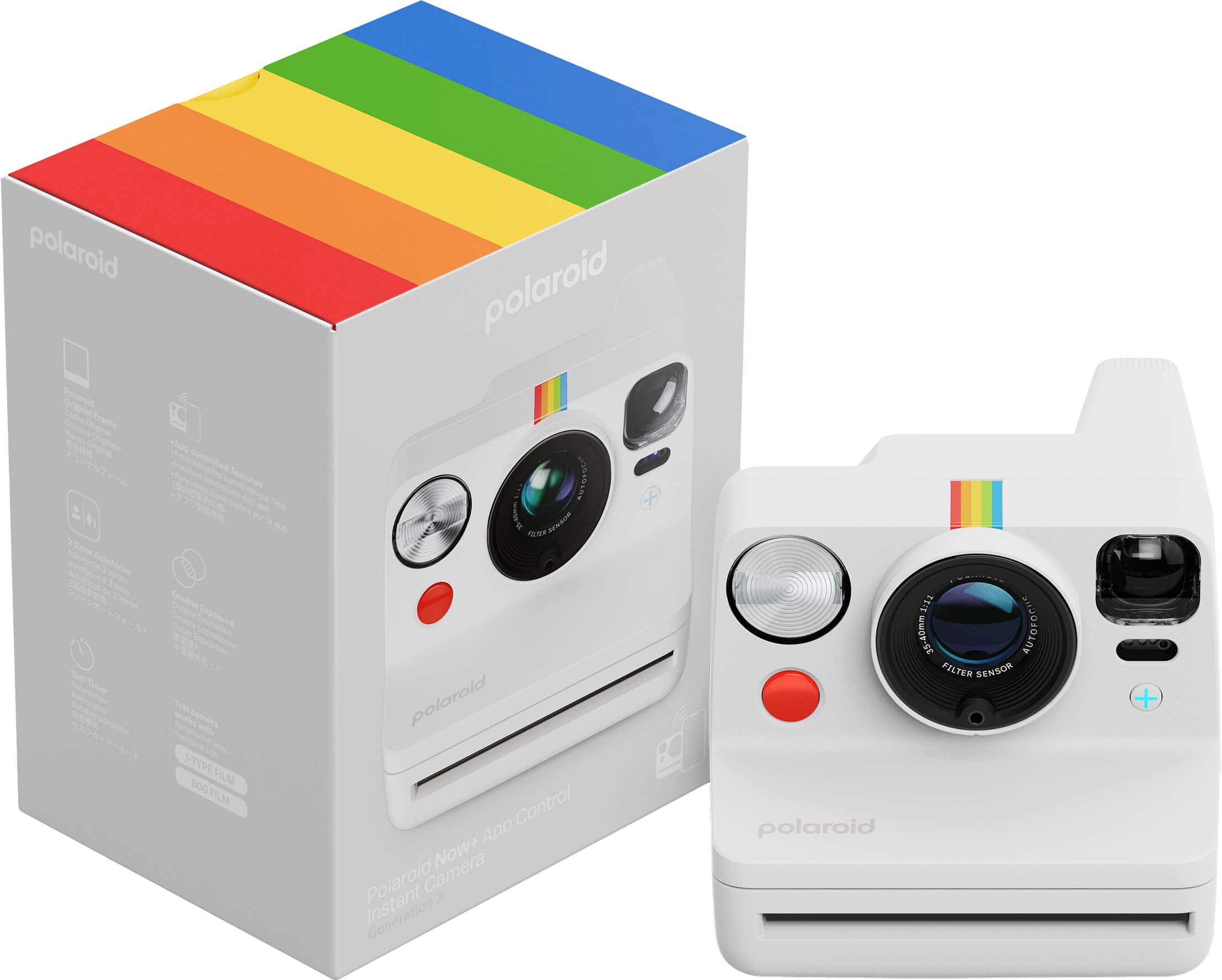 Polaroid Passport D-d C 100 mega pixel camera. Coords 100 mega pixel. Autofocus. Double C 10x zoom. Cronut e 10x zoom. The hotness en ar - FTYPE 600 film. Polaroid instant cameras. Polaroid control app now+ Polaroid camera instant.