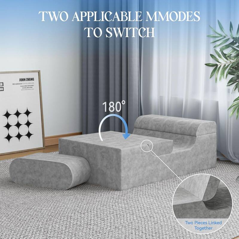 TWO APPLICABLE MODES TO SWITCH

180°

Two Pieces Linked Together