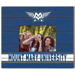 Jardine - Mount Mary Angels 11" x 13" Team Spirit Scholastic Picture Frame - Blue
