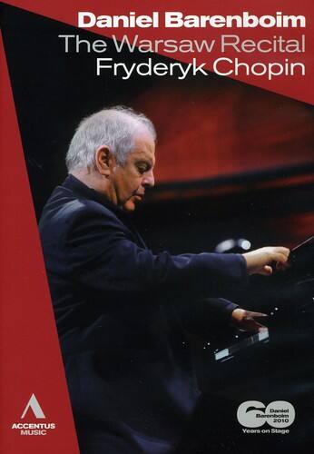 Front. Daniel Barenboim - Warsaw Recital: Daniel Barenboim Plays Chopin   - DVD.