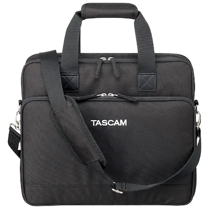 Front. TASCAM - Mixcast Carrying Bag - Black.