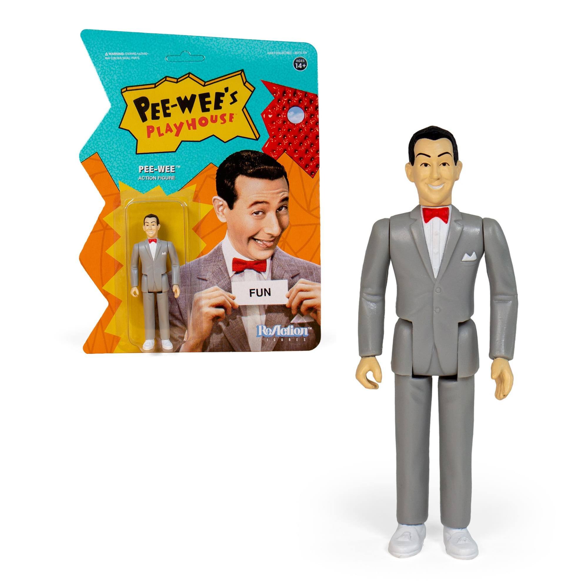 - - - - PEE-WEE'S PLAYHOUSE - 14+ PEE-WEE ACTION FIGURE FUN ReAction