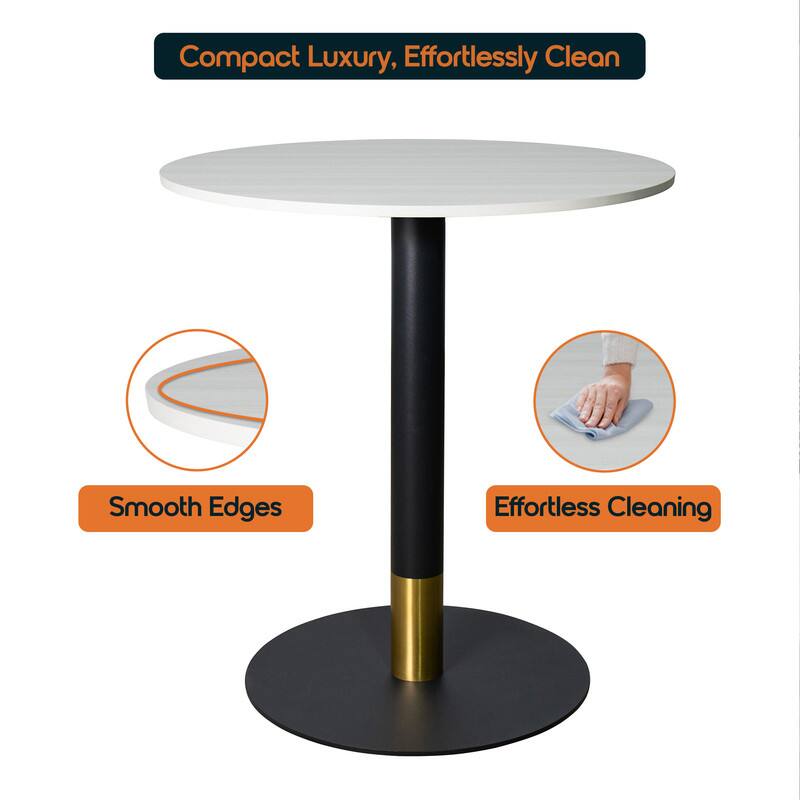 Compact Luxury, Effortlessly Clean  
Smooth Edges  
Effortless Cleaning