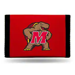 Rico Industries - University of Maryland Terps Nylon Trifold Wallet - Multi