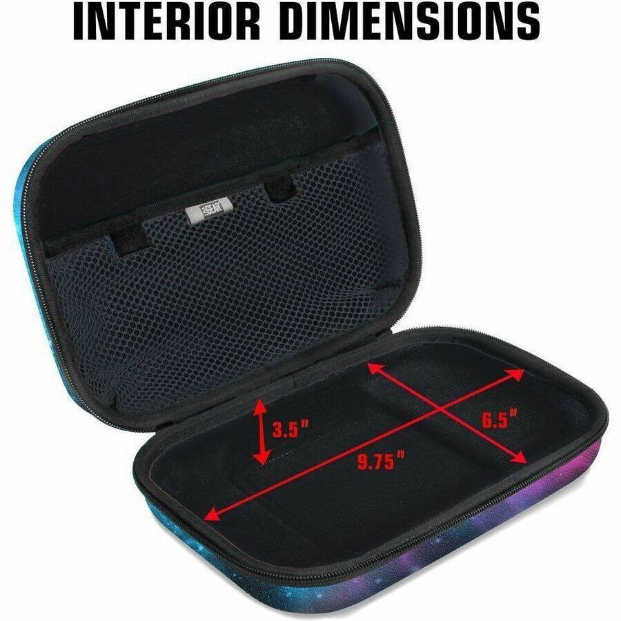 INTERIOR DIMENSIONS  
3.5" 9.75" 6.5"