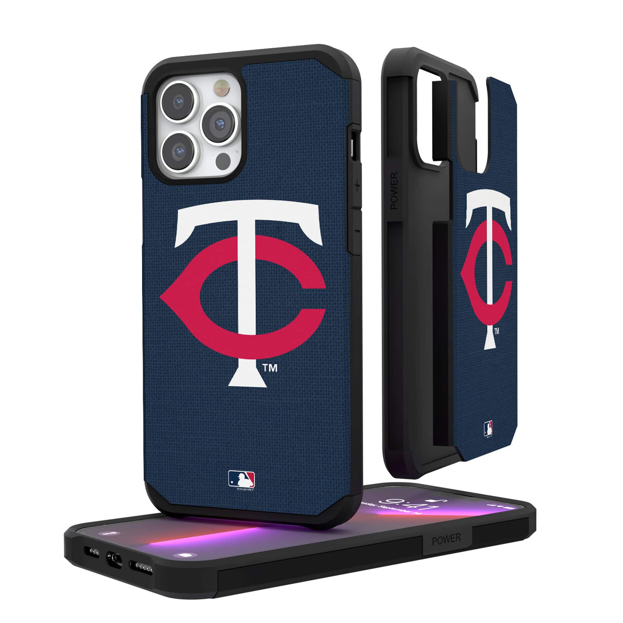 Keyscaper - MLB - Minnesota Twins - iPhone Solid Design Rugged Case - 15 - Multicolor price history on PriceWatchPro