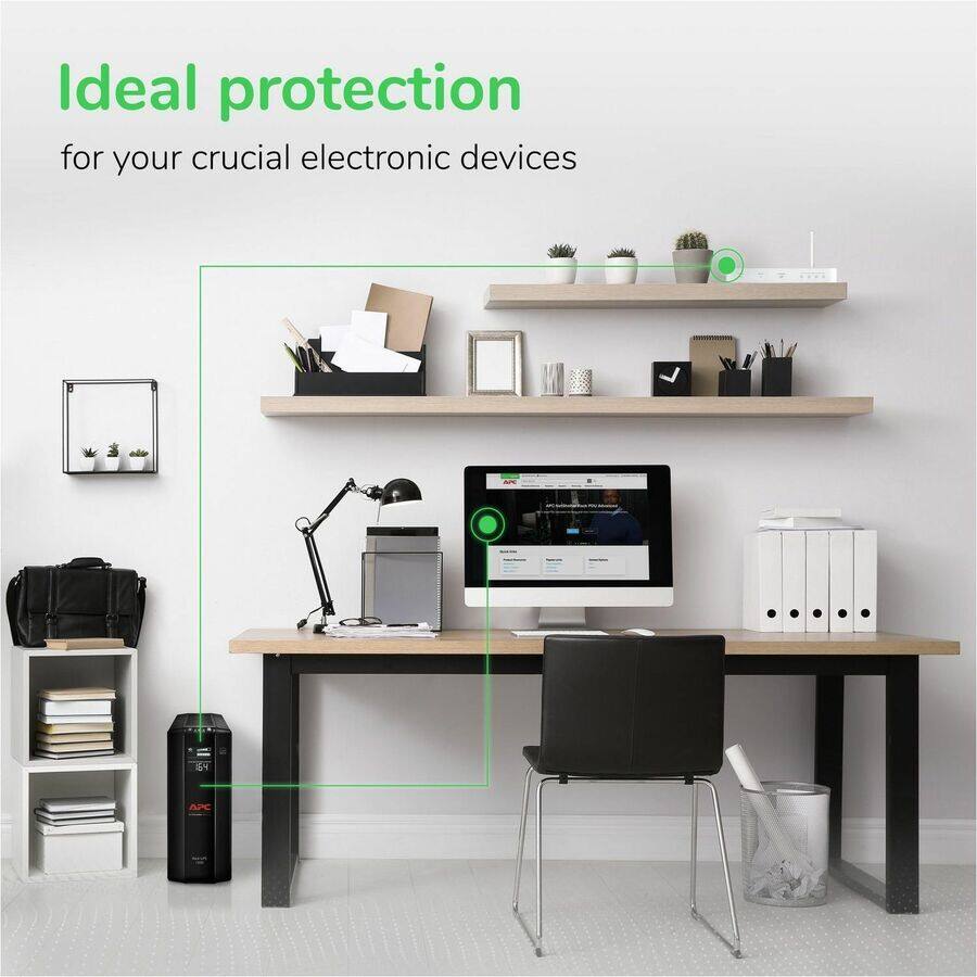 Ideal protection for your crucial electronic devices by APC