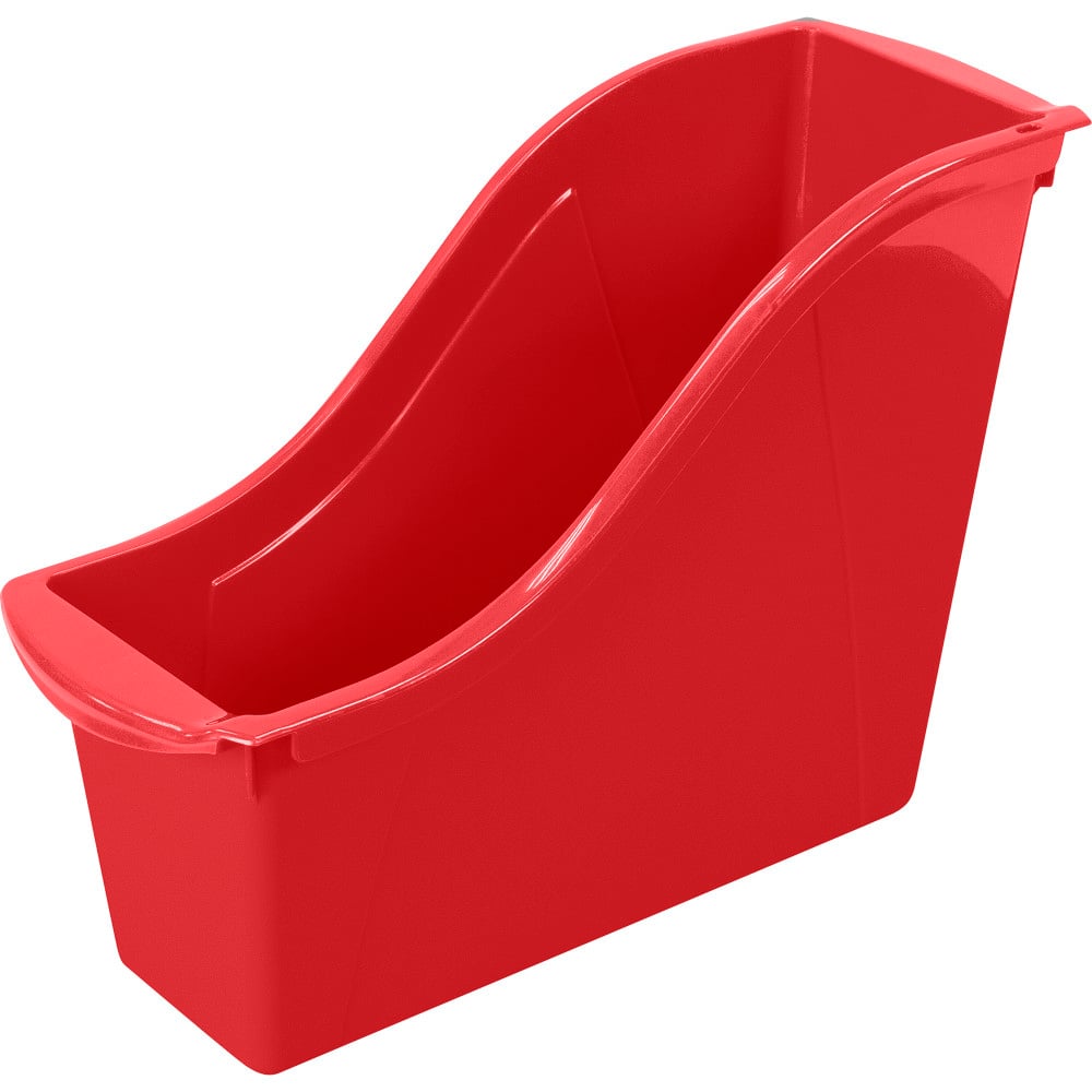 Storex - Small Book Bin, Red