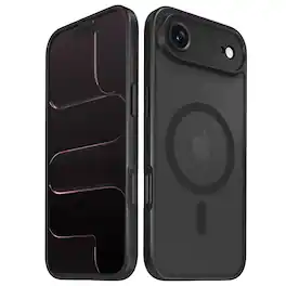 Vena - For Apple iPhone 17 Air Case Magsafe, Magnetic Shockproof Translucent Back Slim Protective Phone Case - Black