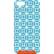 Front Standard. Trina Turk - iPhone Case - Trellis Blue.
