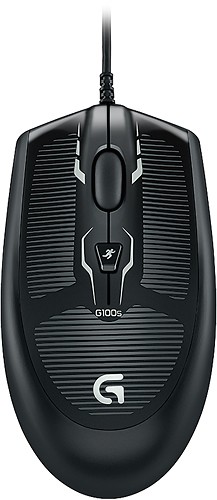  Logitech - G100s Optical Gaming Mouse - Black