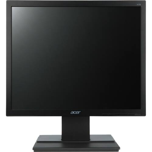 Acer - 17" LED HD Monitor - Black - Larger Front