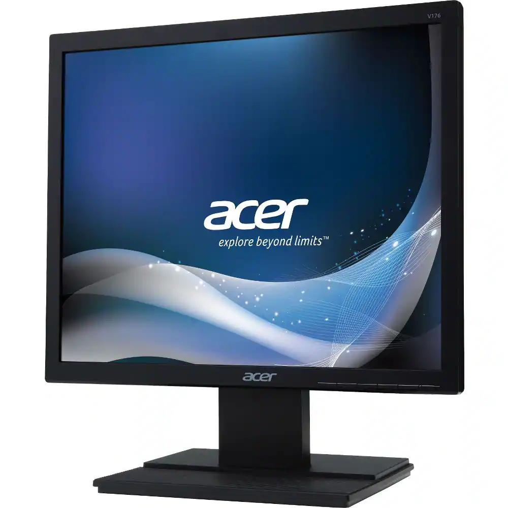 Acer - 17" LED Monitor - Black