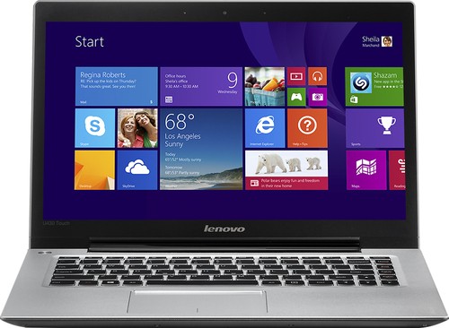  Lenovo - IdeaPad U430 Touch 14&quot; Touch-Screen Laptop - Intel Core i7 - 4GB Memory - 500GB Hard Drive - Gray Metal