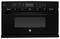 GE - Profile Series Advantium 120V 1.7 Cu. Ft. Built-In Microwave - Black on Black-Front_Standard