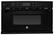 Front. GE - Profile Series Advantium 120V 1.7 Cu. Ft. Built-In Microwave - Black on Black.