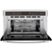 Alt View 17. GE Profile - Advantium 30" Built-In Single Electric Wall Oven with Microwave - Stainless Steel.