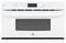 GE - Profile Series Advantium 120V 1.7 Cu. Ft. Built-In Microwave - White on White-Front_Standard