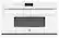 Front. GE - Profile Series Advantium 120V 1.7 Cu. Ft. Built-In Microwave - White on White.