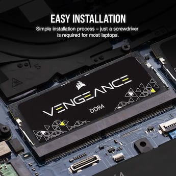 CORSAIR Vengeance Performance SODIMM Memory 32GB (2x16GB) DDR4 CORSAIR Vengeance Performance SODIMM Memory 32GB (2x16GB) DDR4