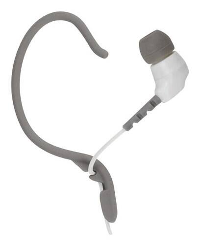Front Standard. Scosche - thudBUDS Earbud Headphones - White/Gray.