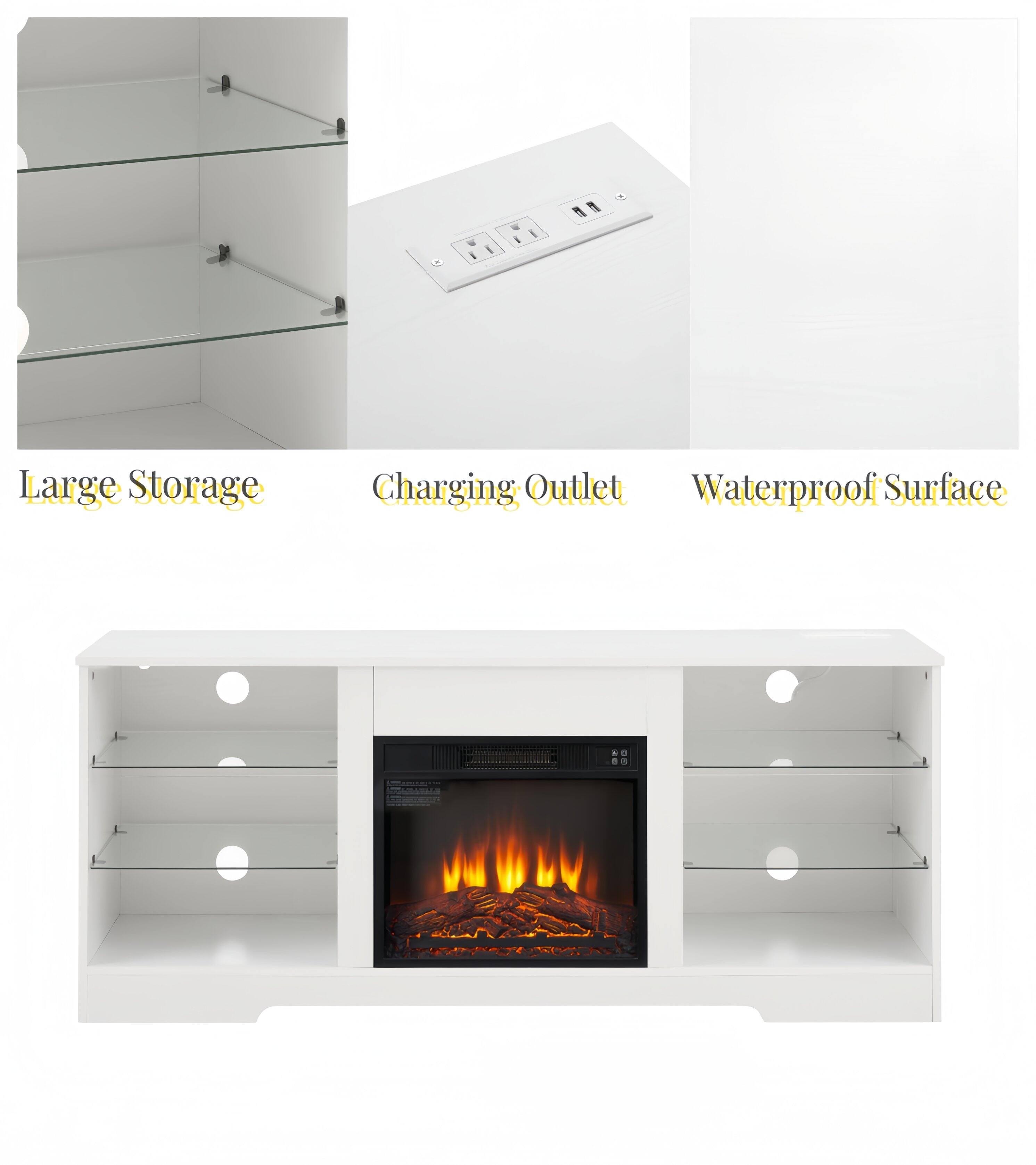 Large Storage  
Charging Outlet  
Waterproof Surface