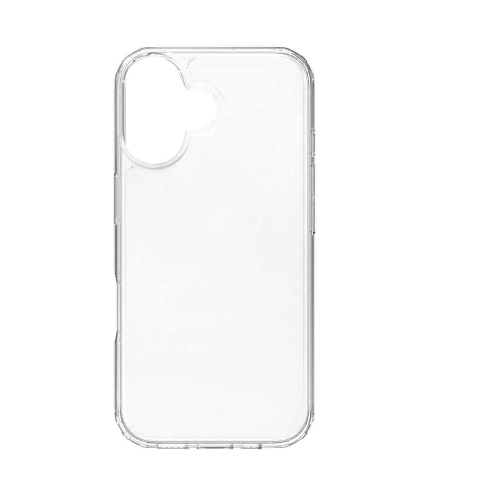 Alt View 3. Qixxronics - Transparent Case for iPhone 16 Shockproof Phone Case Protective Cellphone Cover for iPhone 16 - Clear.