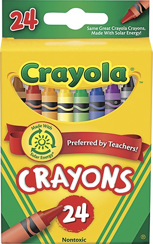 Best Buy: Crayola Crayons (24-Count) 52-3024