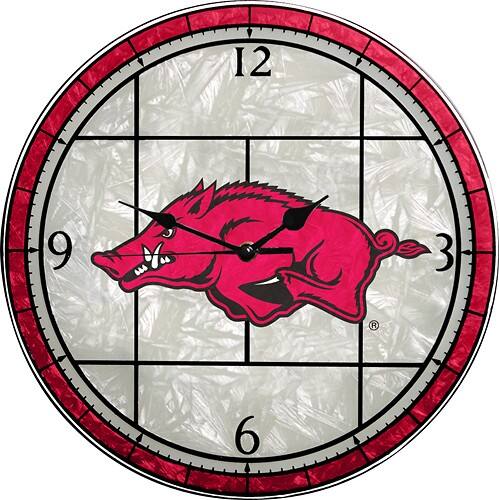 Front Standard. Memory Company - Arkansas Glass Clock.