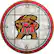 Front Standard. Memory Company - Maryland Glass Clock.