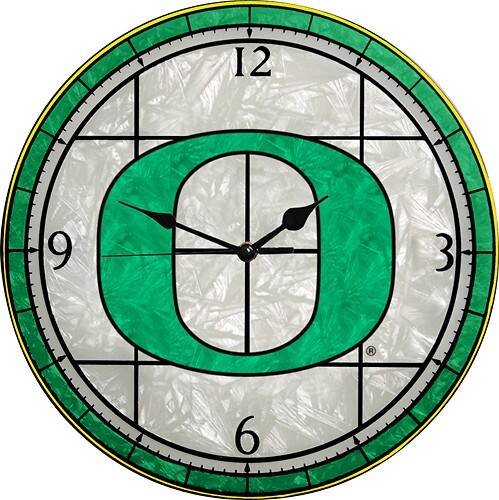Front Standard. Memory Company - Oregon Glass Clock.