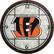 Front Standard. Memory Company - Cincinnati Bengals Glass Clock.